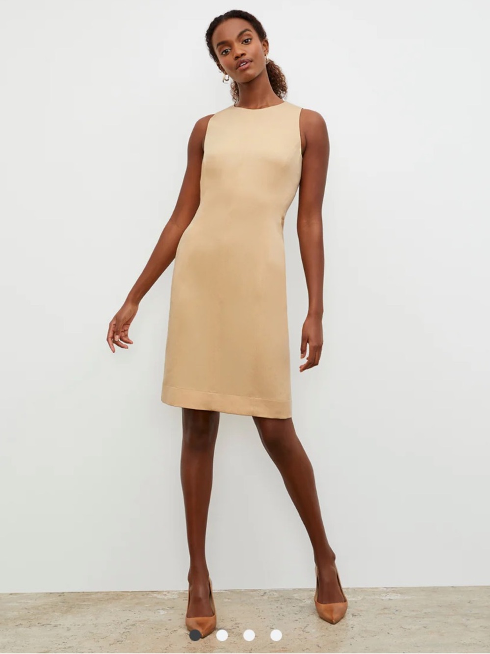 MM Lafleur Constance Everyday Twill Butter Yellow Dress 6